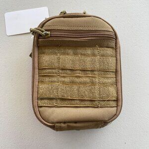 Tactical Belt Pouch With Molle Attachments Heavy-Duty Multipurpose Organizer Bag